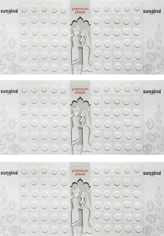 Sunaina Premium Plaza White Bindi