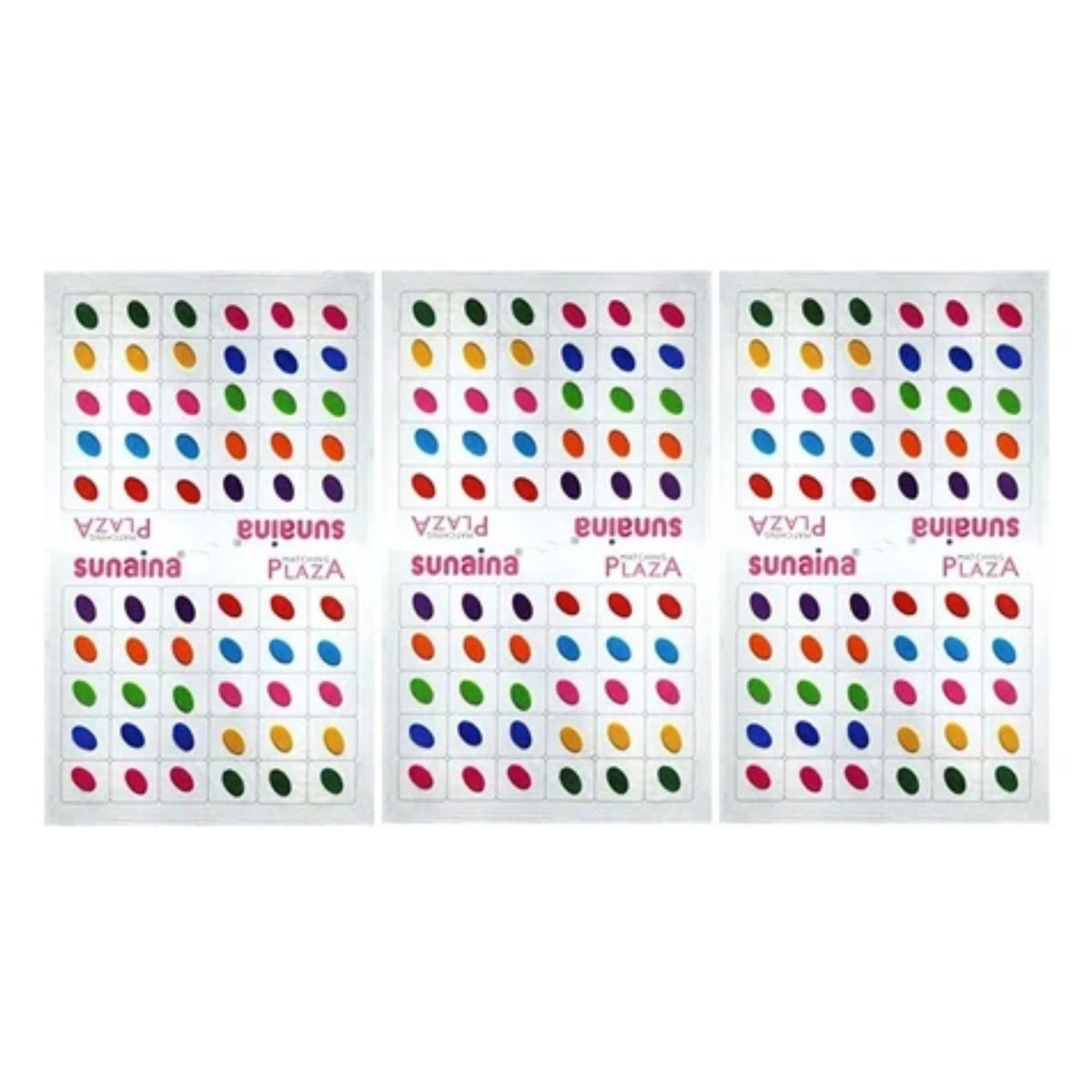 Sunaina Multicolor Oval Bindi
