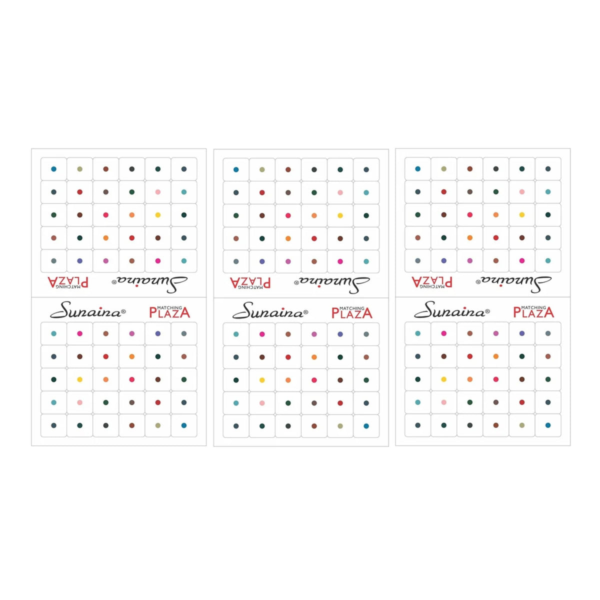 Sunaina Matching Plaza Multicolor Round Bindi