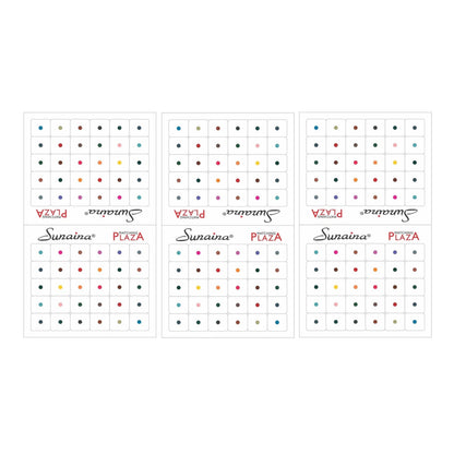 Sunaina Matching Plaza Multicolor Round Bindi