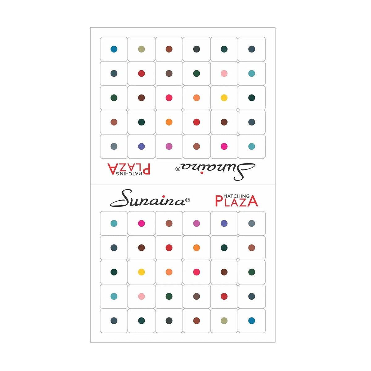 Sunaina Matching Plaza Multicolor Round Bindi