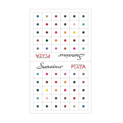 Sunaina Matching Plaza Multicolor Round Bindi
