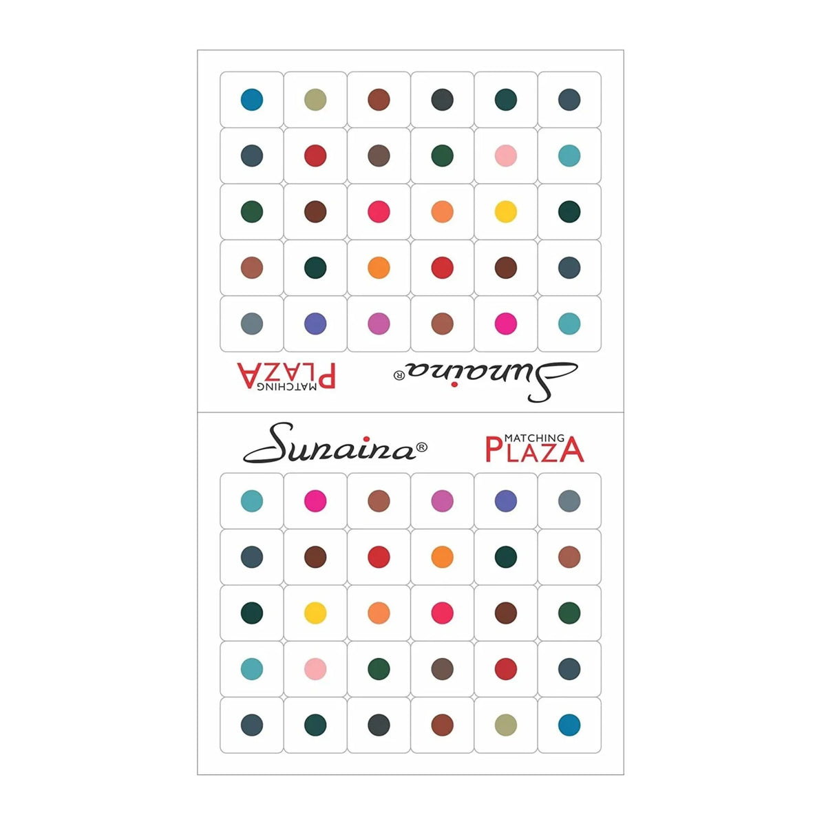 Sunaina Matching Plaza Multicolor Round Bindi