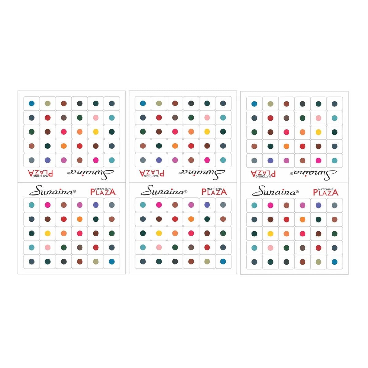 Sunaina Matching Plaza Multicolor Round Bindi