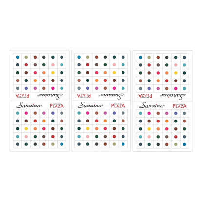 Sunaina Matching Plaza Multicolor Round Bindi