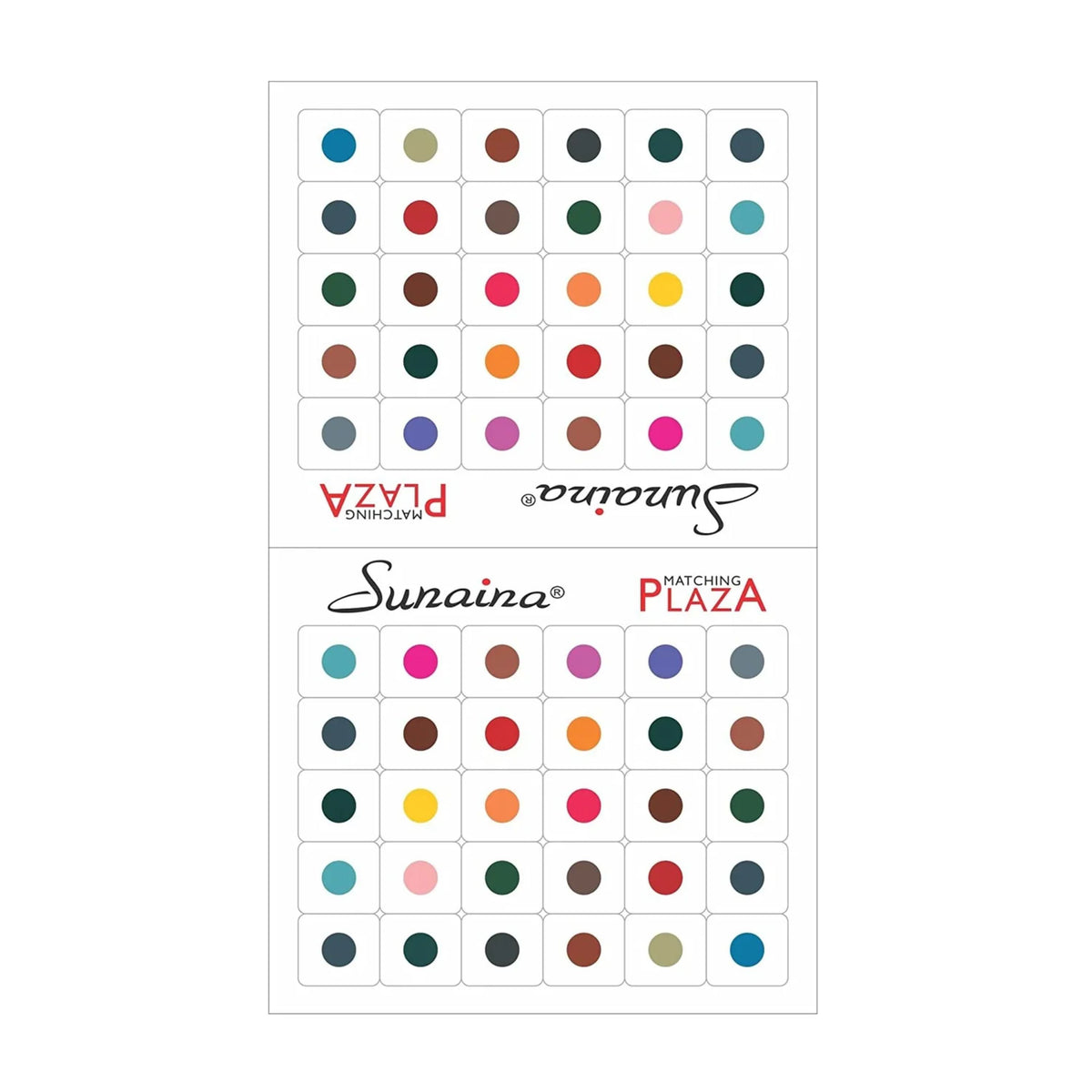 Sunaina Matching Plaza Multicolor Round Bindi