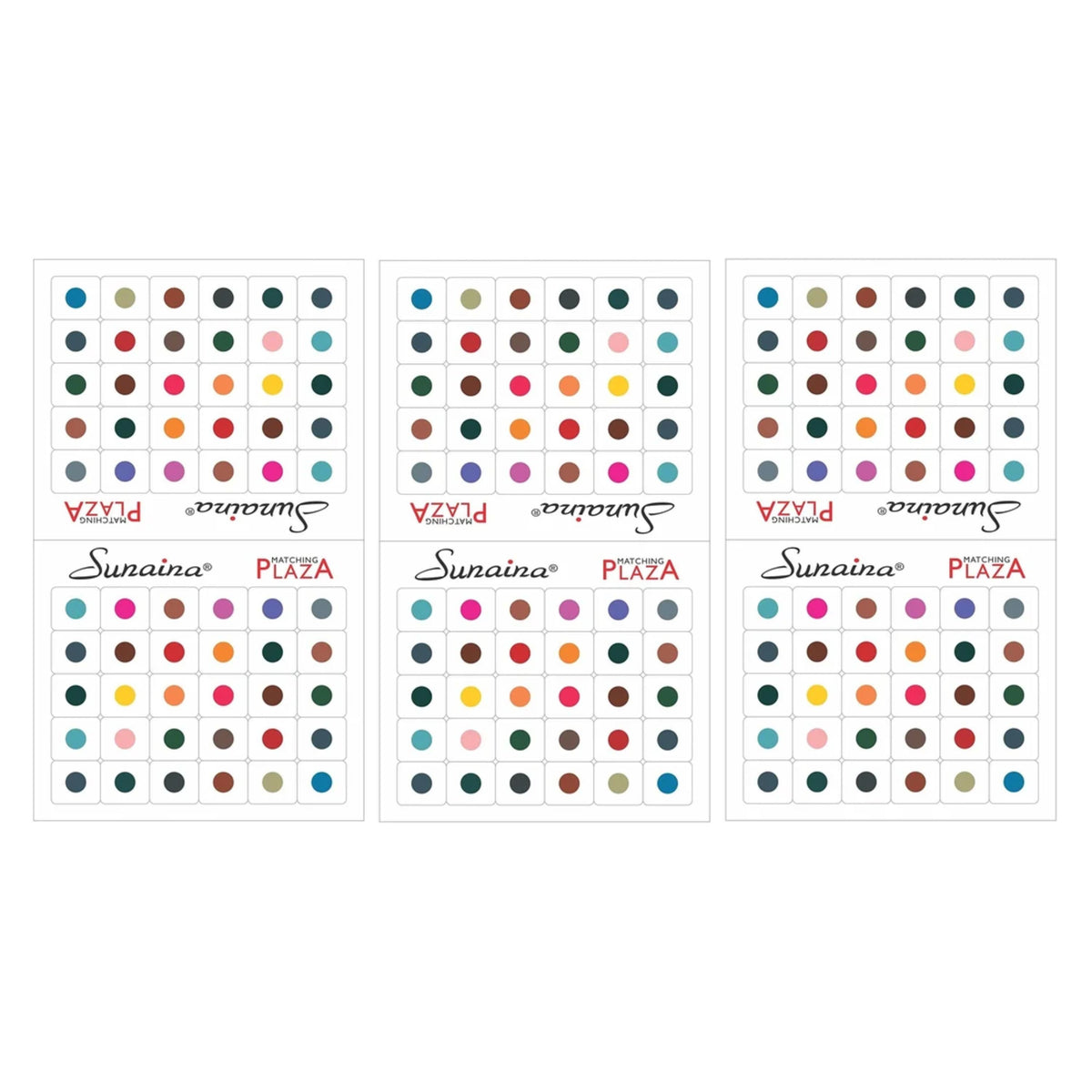 Sunaina Matching Plaza Multicolor Round Bindi