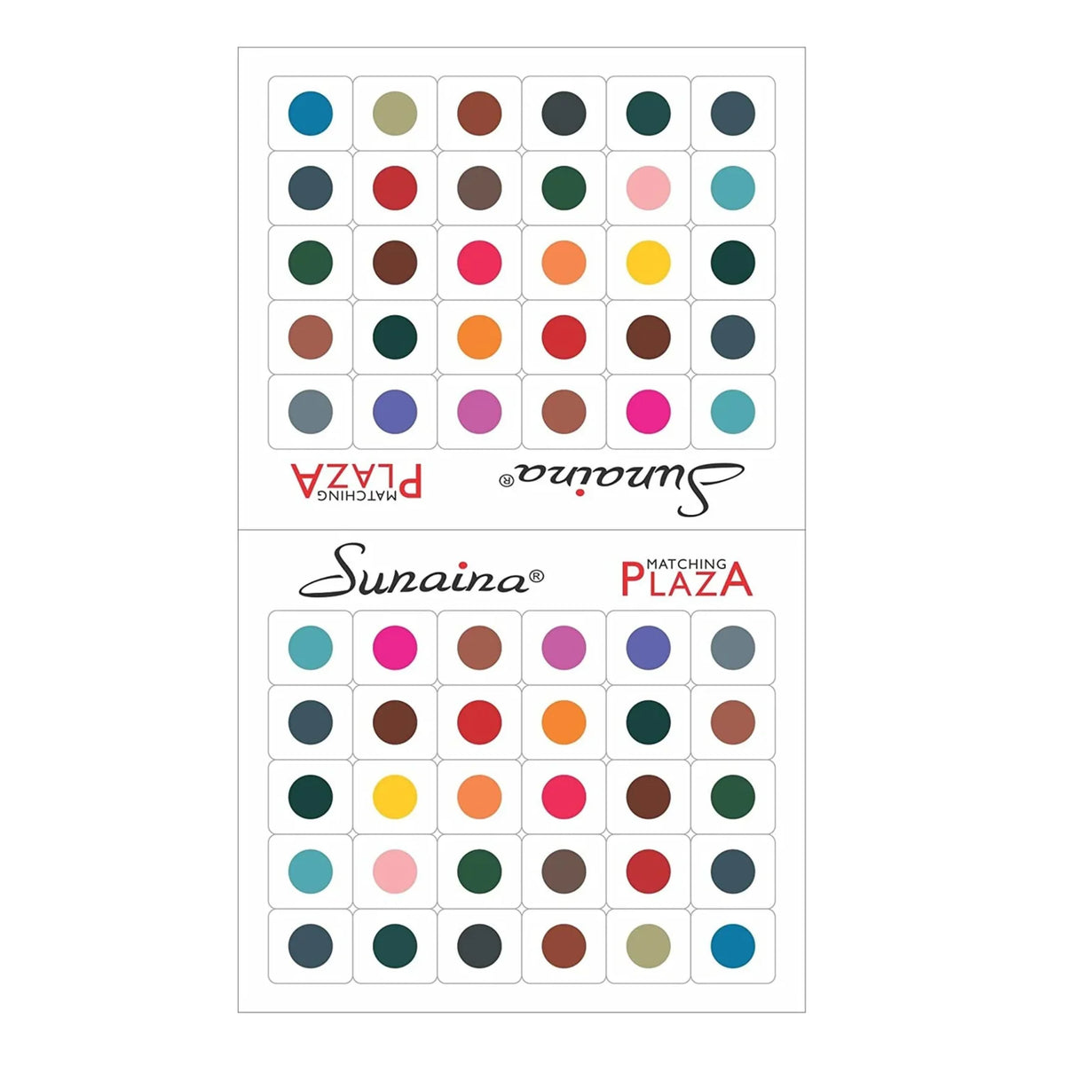 Sunaina Matching Plaza Multicolor Round Bindi