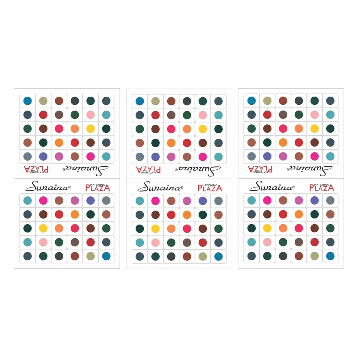 Sunaina Matching Plaza Multicolor Round Bindi