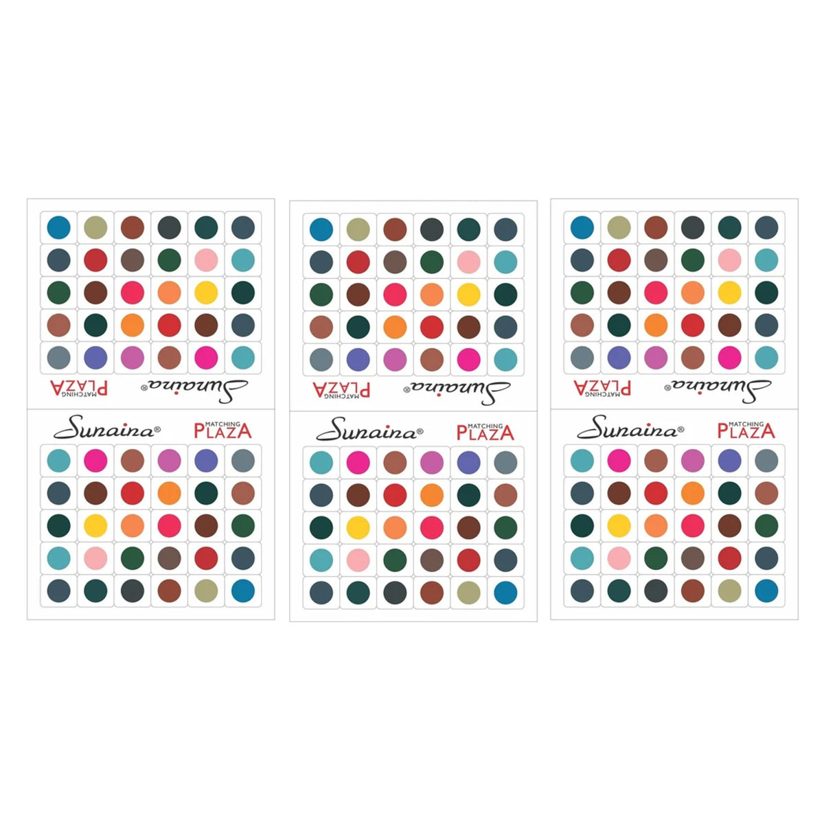 Sunaina Matching Plaza Multicolor Round Bindi