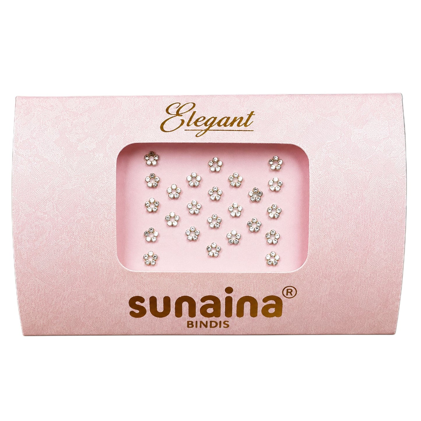 Sunaina Premium Elegant Silver Stone Bindi for Girls & Womens