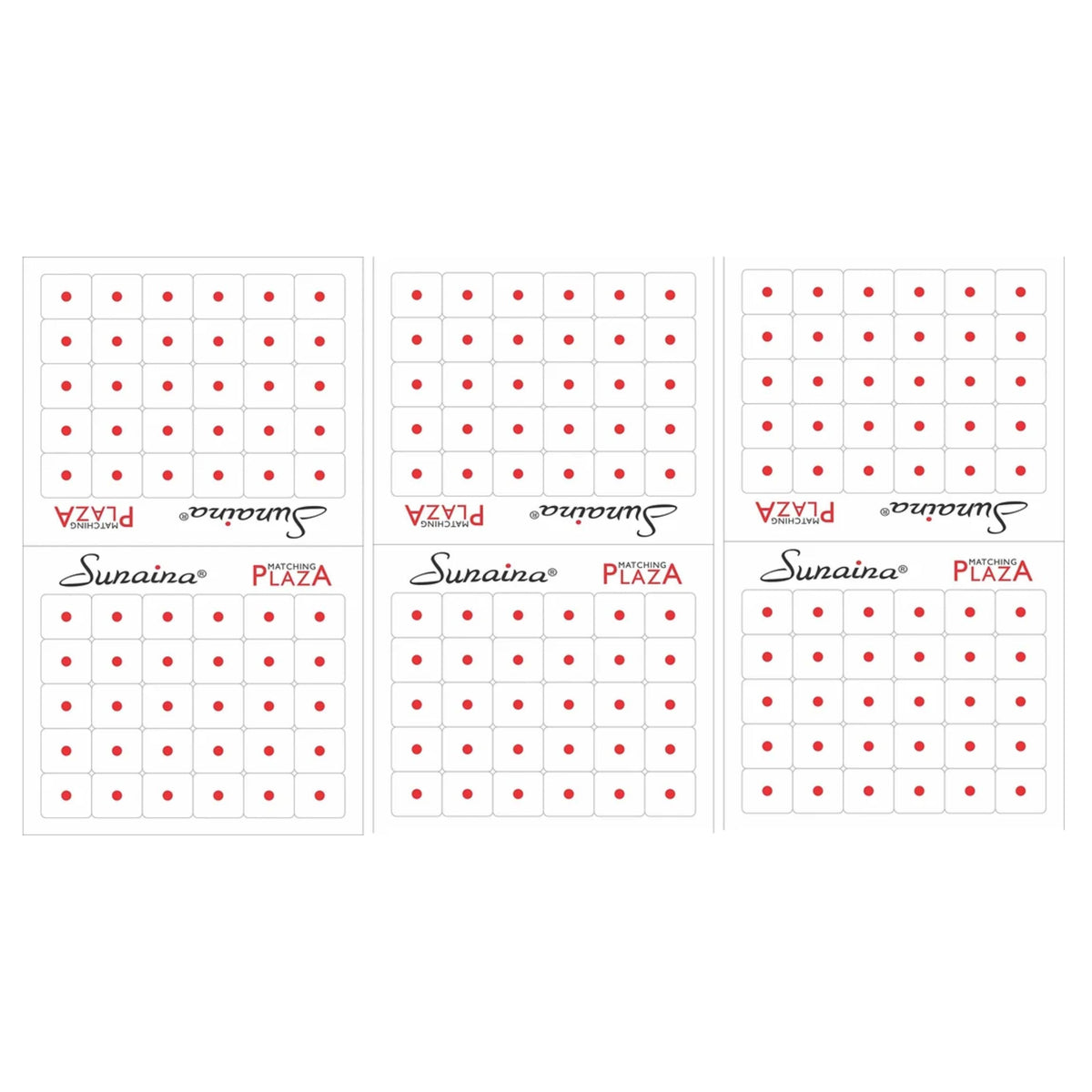 Sunaina Matching Plaza Round Red Bindi