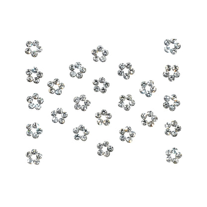 Sunaina Premium Elegant Silver Stone Bindi for Girls & Womens