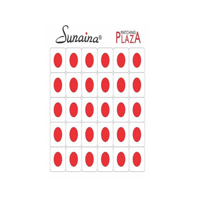 Sunaina Matching Plaza Round Red Bindi