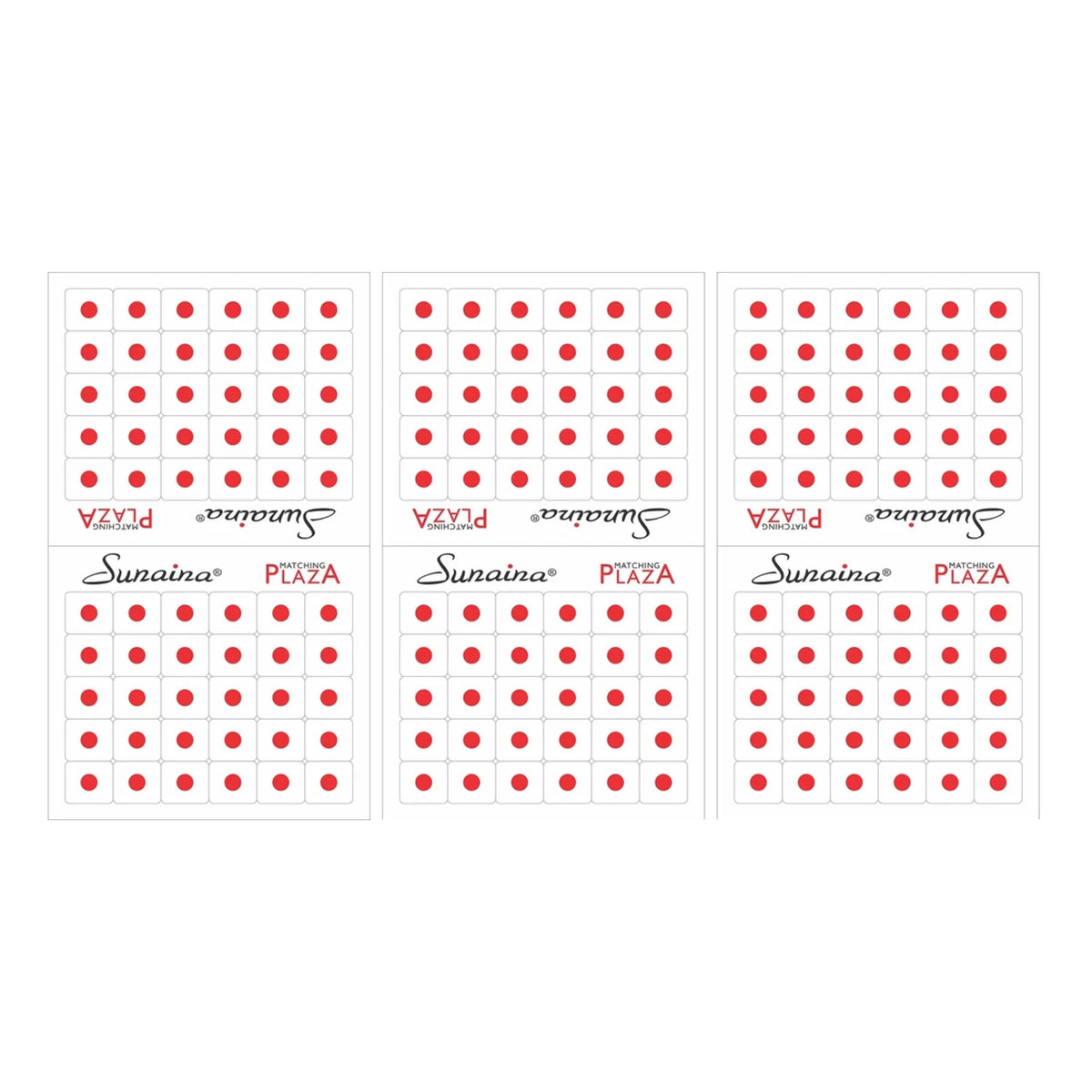 Sunaina Matching Plaza Round Red Bindi