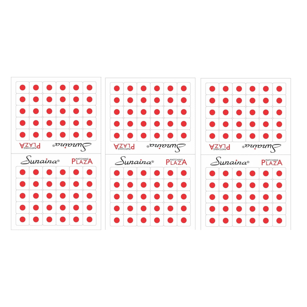 Sunaina Matching Plaza Round Red Bindi