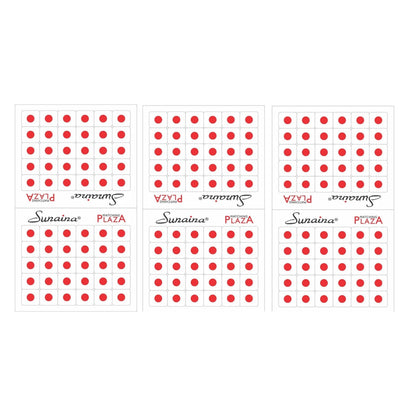 Sunaina Matching Plaza Round Red Bindi