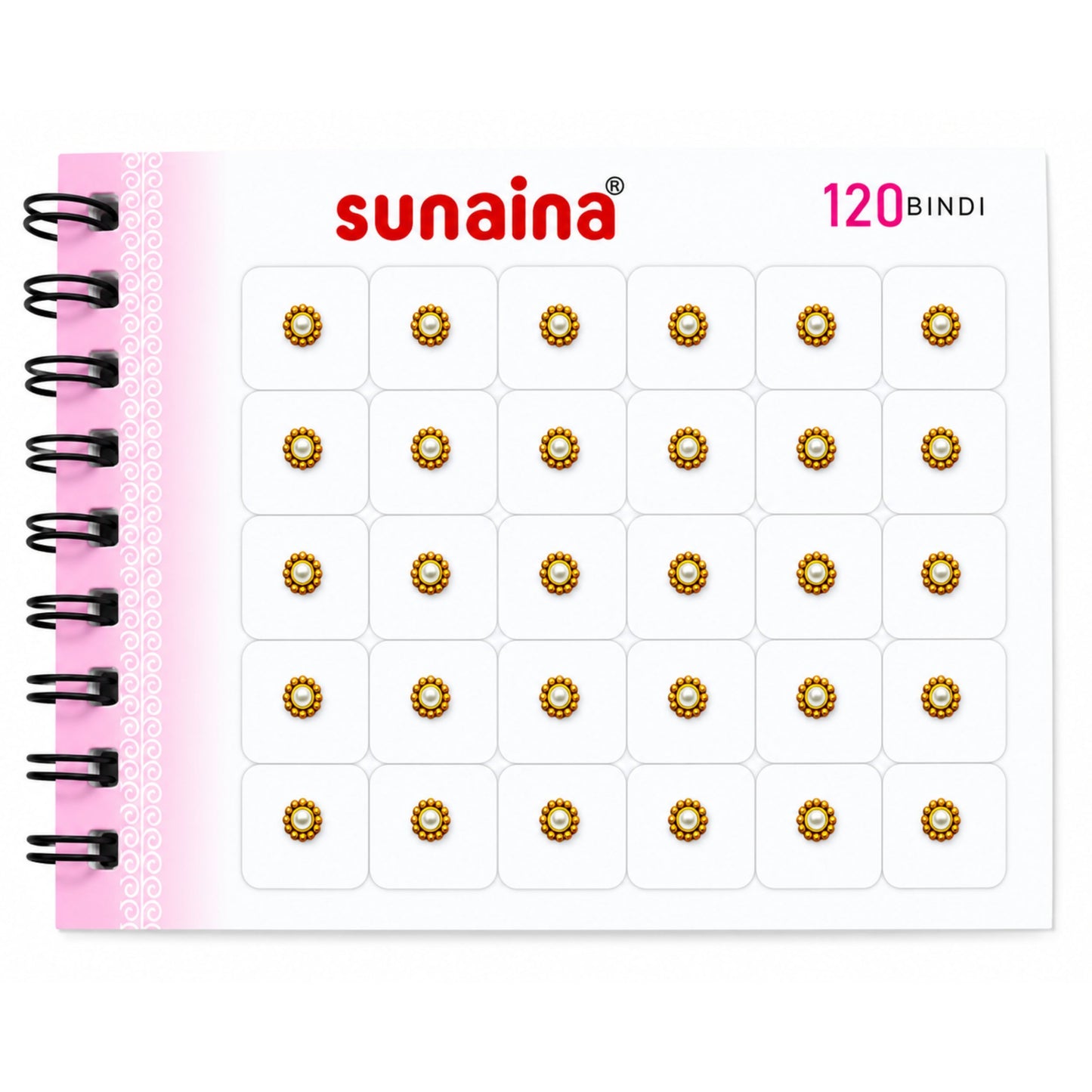 Sunaina Original Pearl Bindi Book for Women & Girls