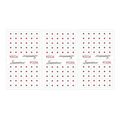 Sunaina Matching Plaza Round Maroon Bindi