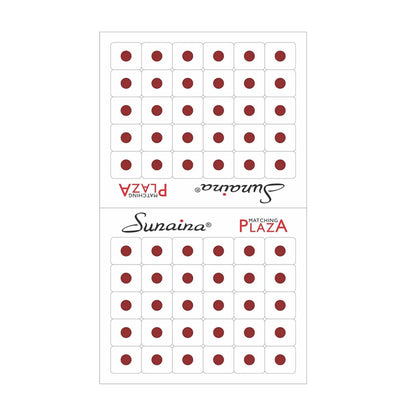 Sunaina Matching Plaza Round Maroon Bindi