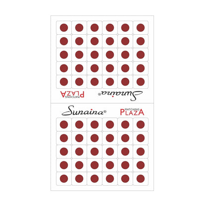 Sunaina Matching Plaza Round Maroon Bindi