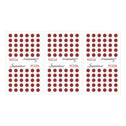 Sunaina Matching Plaza Round Maroon Bindi