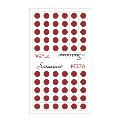Sunaina Matching Plaza Round Maroon Bindi