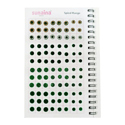 Sunaina Spiral Multicolor 5 IN 1 Designer bindi Book