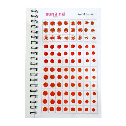 Sunaina Spiral Multicolor 5 IN 1 Designer bindi Book