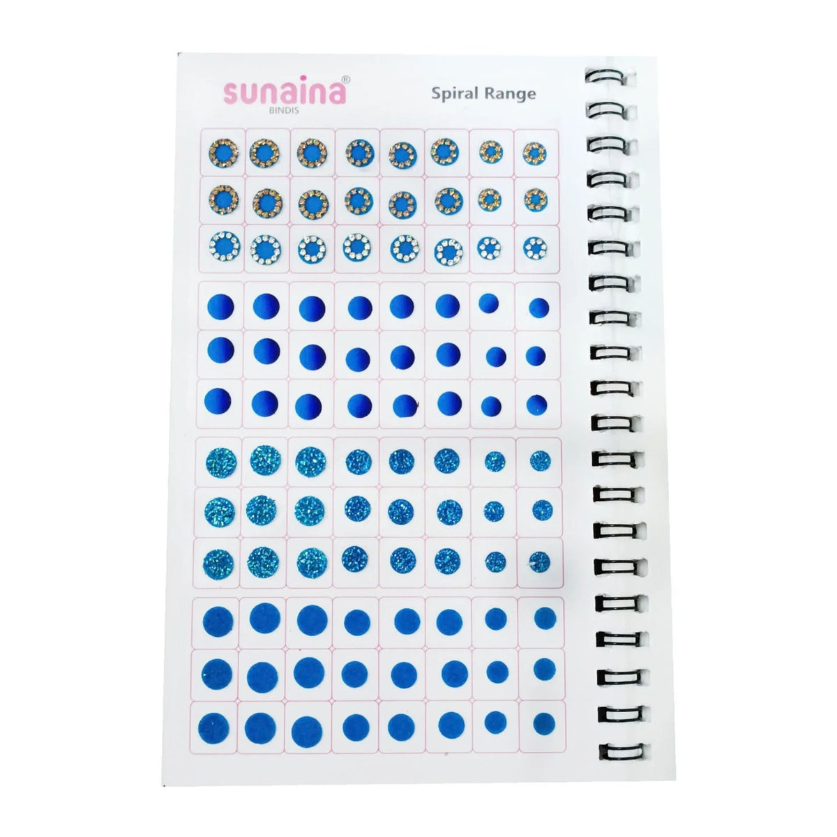 Sunaina Spiral Multicolor 5 IN 1 Designer bindi Book