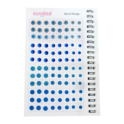 Sunaina Spiral Multicolor 5 IN 1 Designer bindi Book