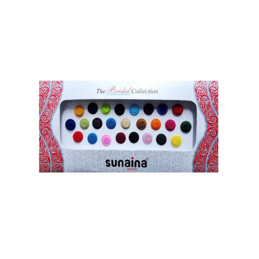 Sunaina Bridal Collection 3 Ply Multicolor Round Bindi