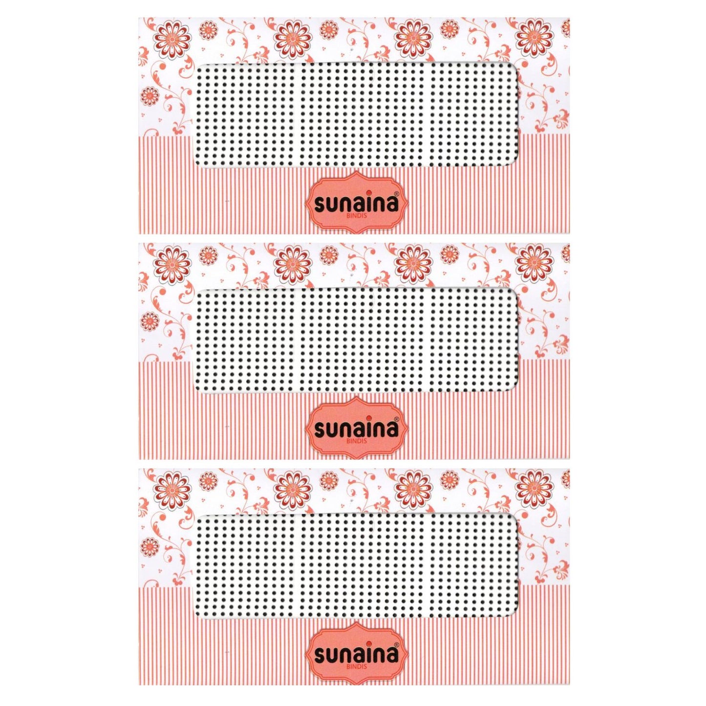 Bridal Collection BLACK Bindi for Women (size-9) (Size 1.5mm)