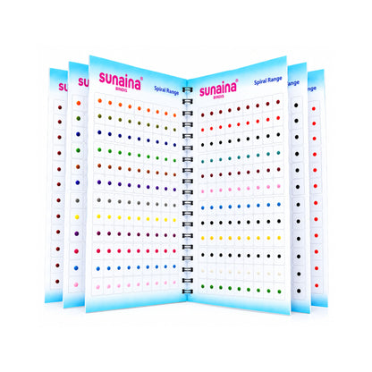 Sunaina Micro Mini Bindi Book for Girls & Women | Suitable for All Skin Tones | Perfect for Daily Wear, Festival, Wedding & All Occasions