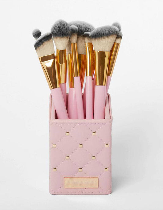 Sunaina Makeup Brush set of 12 with Stand/Holder for face makeup