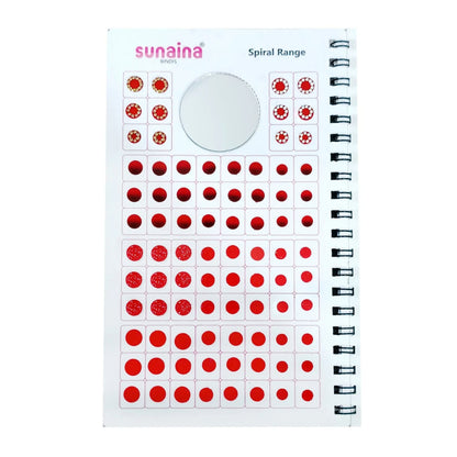 Sunaina Spiral Multicolor 5 IN 1 Designer bindi Book