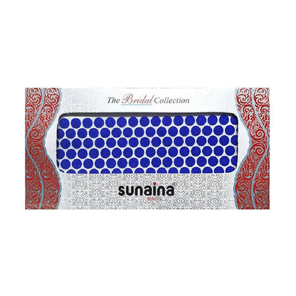 Sunaina Plain Bridal Collection Blue