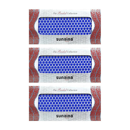Sunaina Plain Bridal Collection Blue