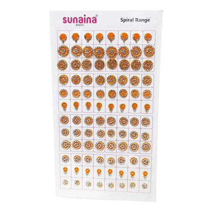Sunaina Mix Designer Bindi Book(Sliver Stone)