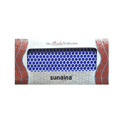 Sunaina Plain Bridal Collection Blue