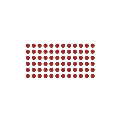 Sunaina Sticker Kumkum Maroon Velvet M-9 Round Bindi (15 Flaps)