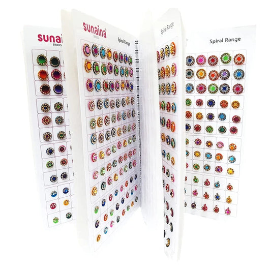 Sunaina Spiral Collection Designer Bindi