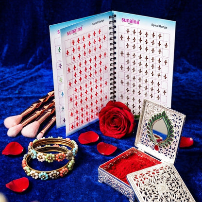 SUNAINA Fancy Multicolour Kalyanam Bindi Book for Women & Girls