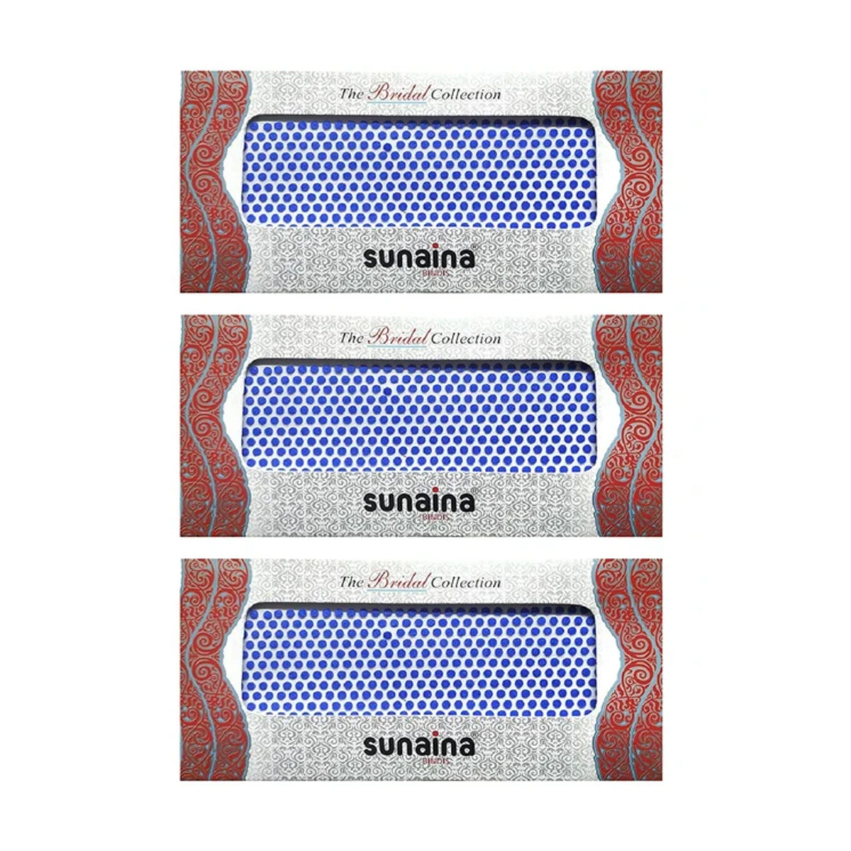 Sunaina Plain Bridal Collection Blue