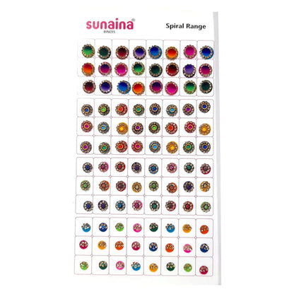 Sunaina Spiral Collection Designer Bindi