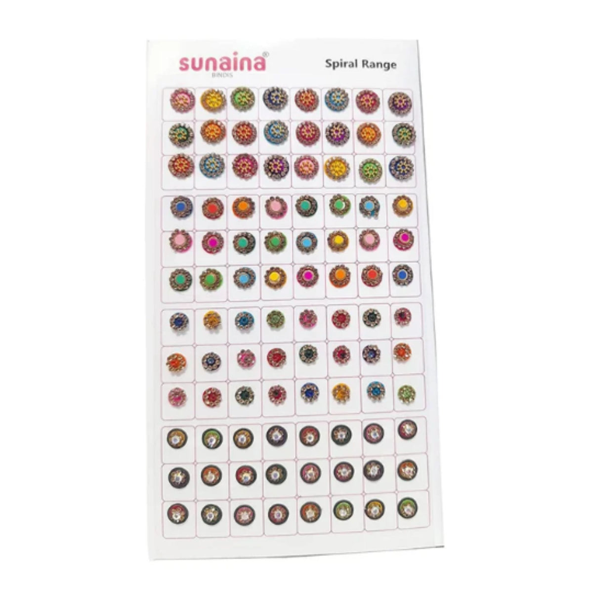 Sunaina Spiral Collection Designer Bindi