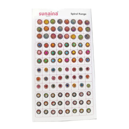 Sunaina Spiral Collection Designer Bindi