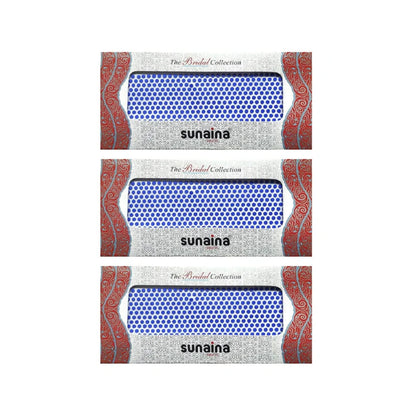 Sunaina Plain Bridal Collection Blue