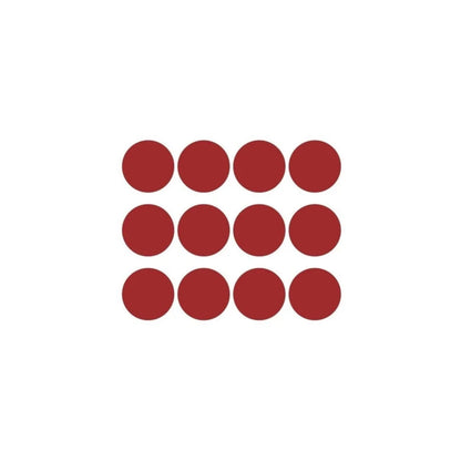 Sunaina Sticker Kumkum Maroon Velvet M-2.5 Round Bindi (15 Flaps)