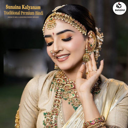 SUNAINA Fancy Multicolour Kalyanam Bindi Book for Women & Girls